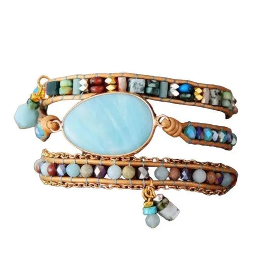 Bohemian Oceaan Wikkelarmband Myspirituals