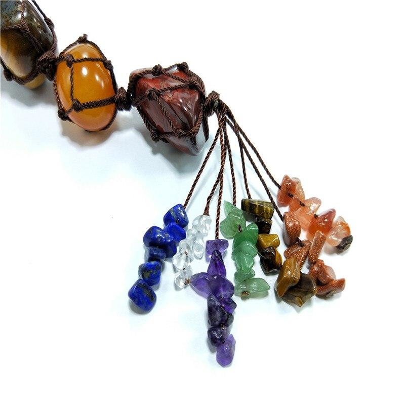 7 Chakra Natuursteen Decoratie Hanger Myspirituals